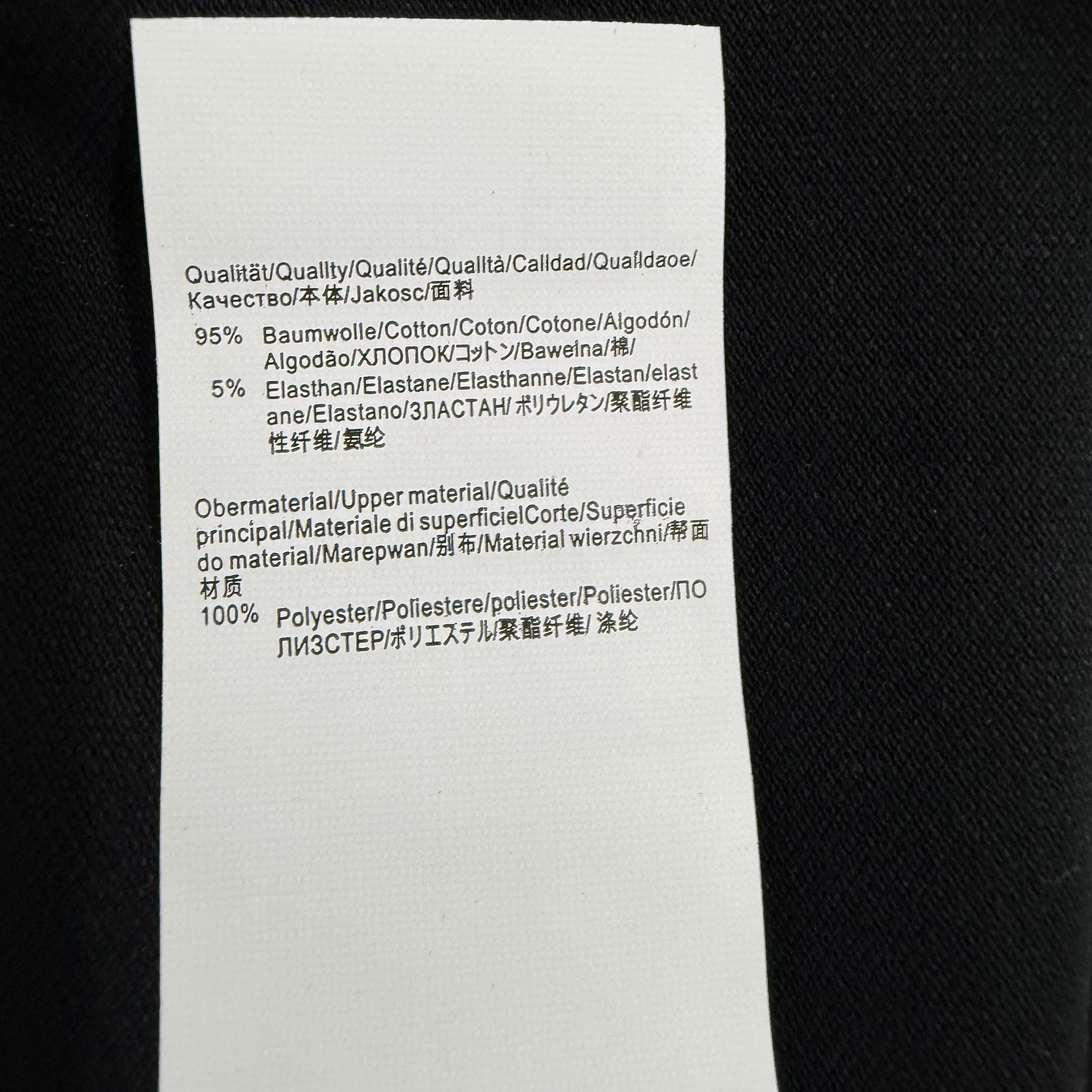 BOSS GREEN LOGO COTTON POLO TSHIRT BLACK COLOUR