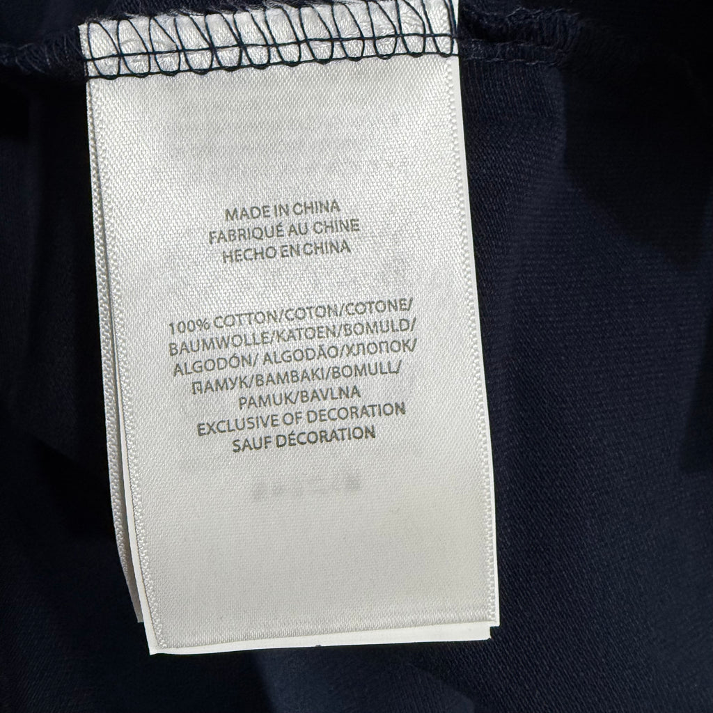 RALPH LAUREN POLO HORSE MEN EMBROIDERY POLO LOGO PIQUE COTTON POLO TSHIRT NAVY BLUE COLOUR